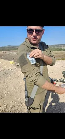 במילואים לוחם