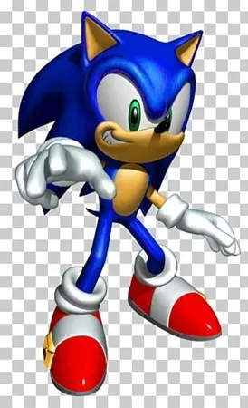 the blue blur